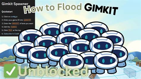 Found in GitHub and developed by someone whose alias is aNNiMON, Flood-It-Bot is a universal bot that you can easily deploy in Gimkit. . Gimkit flooder